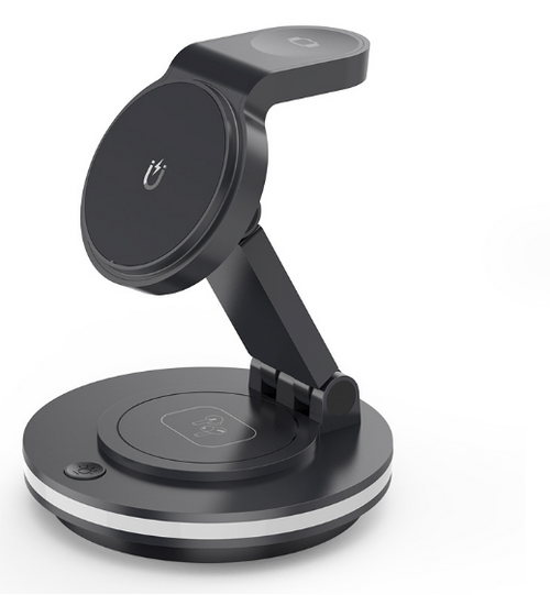 Load image into Gallery viewer, 3 In 1 Metal Wireless Charger
